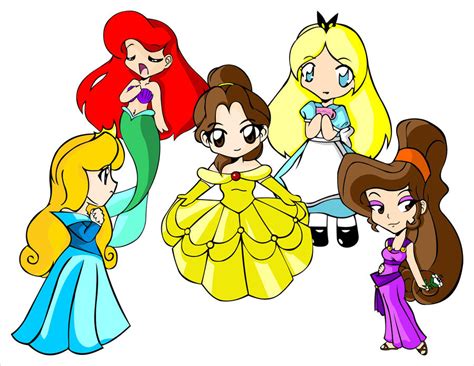 chibis de disney